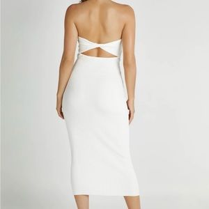 Brand new twist knit midi dress